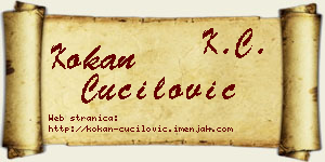 Kokan Čučilović vizit kartica